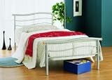Waverly 3Ft Silver Slatted Single Bed Frame
