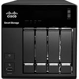 Cisco NSS 324 4-Bay 8 TB (4 x 2 TB) Smart Network Attached Storage NSS324D08-K9