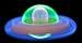 Glow and Throw UFO Flying Disc