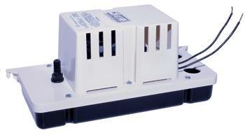 Little Giant VCC-20ULS 1/30 HP Low Profile Tank Condensate Removal Pump, 6' Power Cord (554210)