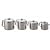 Kitchen Craft 18/8 Stainless Steel Teapot 1.00L