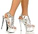 Gladiator Silver Metallic PU Size:11