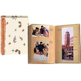 ECO-Paper MULBERRY album holds 300 4x6-4x12 photos with memo area - 4x6 by Pioneer