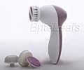BriteLeafs 4-in-1 Electric Facial & Body Brush Spa Cleaning System (BL-802)