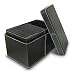 CD Filing Box, 150 Capacity, Blk