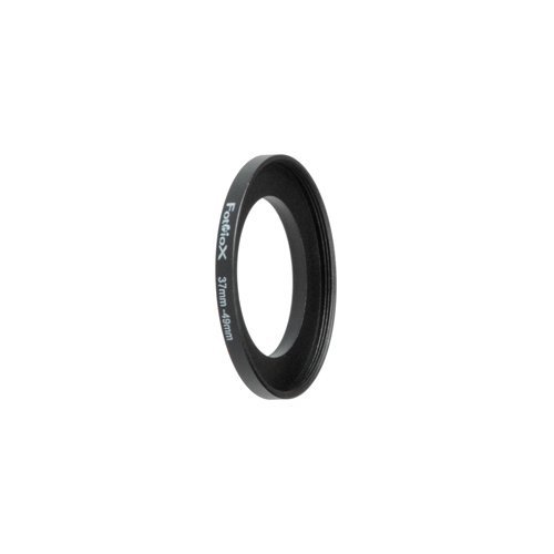 Fotodiox Metal Step Up Ring Filter Adapter, Anodized Black Aluminum 37mm-49mm, 37-49 mm