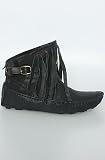Irregular Choice The Tazzler Bootie in Navy,Shoes for Women