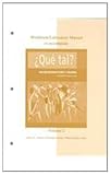 Workbook / Laboratory Manual Vol 2. to accompany Que tal?