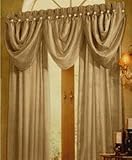 Festoon Chenille Ascot valance Hudson Camel