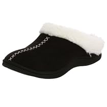 Dearfoams Women's Sueded Microfiber Mule