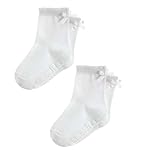 (ジンボリー) Gymboree 女の子 シティーキティー リボンソックス2足組 ホワイト 12-24ヶ月(12-13cm) [並行輸入品]