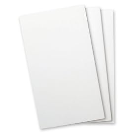 Flip Notes Refill Pack of 3 Perforated Note Pads - White by Memo Books