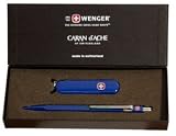Caran d' Ache Wenger Swiss Blue Small BP Gift Set