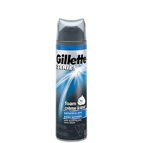 The Gillette Series Shave Foam Sensitive Skin 9 oz.
