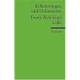 Erl�uterungen und Dokumente zu Frank Wedekind: Lul&hellip von Peter Langemeyer