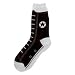 Black High Top Sneaker Socks