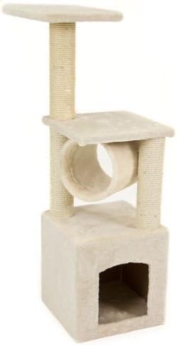 Deluxe Cat Tree 36" Condo Furniture Scratching Post Pet House Play Toy