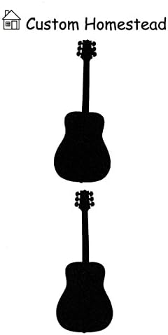 Guitar Chalkboard Label - Set of 24 Blackboard Stickers