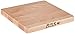 John Boos Block 215 Chop-N-Slice Maple Wood Edge Grain Reversible Cutting Board, 10 Inches x 10 Inches x 1 Inches