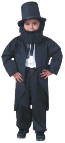 Large Child's Abraham Lincoln Costume (Size 10-12)