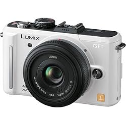 パナソニック デジタル一眼カメラ LUMIX G 20mm/F1.7 ASPHレンズキット(シェルホワイト)DMC-GF1C-W