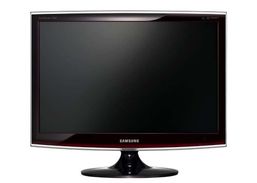 Samsung T220HD 55,9 cm (22 Zoll) WSXGA+ Widescreen TFT-Monitor VGA, Scart, HDMI, DVI-D (Kontrastverhältnis dyn. 10000:1, Reaktionszeit 5ms) rose schwarz