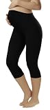 #2: Umstandskleidung / Damen 3/4 Leggins – Baumwolle + Elasthan – verschiedene Farben