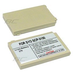 Brand New Sanyo SCP-3100, SCP-2400, 3100, 2400, 8400, 7000 Standard Lithium-Ion Battery (850mAh)