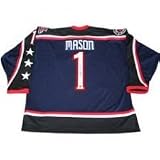 Steve Mason Autographed/Hand Signed Pro Jersey