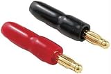 OEM SYSTEMS IW-16PLUG GOLD-PLATED, CRIMP-ON BANANA PLUGS (CRIMP-ON TYPE BANANA PLUGS (COLOR-CODED,