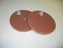 Koblenz Genuine Tan Cleaning and Polishing Pads Pack of Two Pads and Two Retainers
