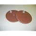 Koblenz Genuine Tan Cleaning and Polishing Pads Pack of Two Pads and Two Retainers