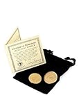 Sporting Goods : 24K Gold Plated Lucky Coin Golf Markers
