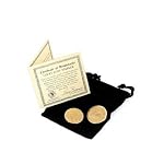24K Gold Plated Lucky Coin Golf Markers