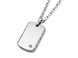 Inori Stainless Steel Dog Tag Pendant Cubic Zirconia (CZ) 31wanbt c2L. SL160 Inori Stainless Steel Dog Tag Pendant Cubic Zirconia (CZ)