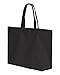 Liberty Bags 8863 Amanda Cotton Canvas Tote (Black)