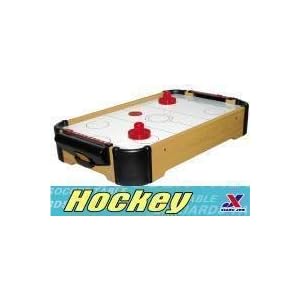 Air Hockey Game Battery Powered Made Of Wood by 