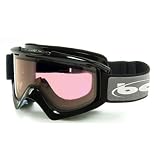 Bolle Nova Ski Goggles - Shiny Black - Modulator Vermillon - 20223