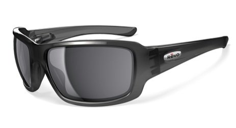 Revo Men's Bearing Polarized Square Sunglasses,Black Ink Frame/Graphite Lens,One Size