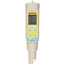 Oakton PCSTestr 35 Waterproof Multiparameter Tester, For pH, Conductivity, TDS, Salinity and Temperature, 0.0 to 14.0 pH Range