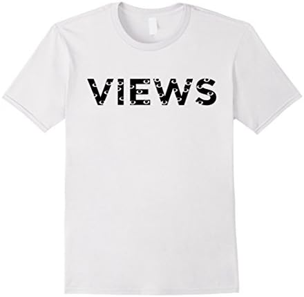 Men's Views t shirt Medium White