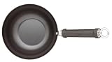 Kitchen Craft Pure Oriental Carbon Steel Non-Stick Wok 20cm (8