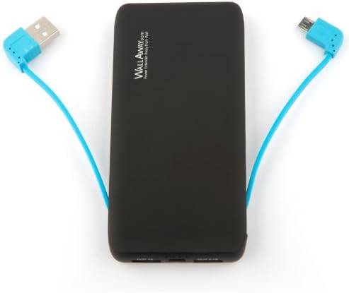 WallAway Bristol power packs 5000mAh Portable power bank best external battery pack for iPhone 5, iPhone 5S, iPhone 4, iPhone 4S, Samsung Galaxy S3, S4, HTC, Blackberry, iPod, iPad, Kindle and other smart phones and tablets