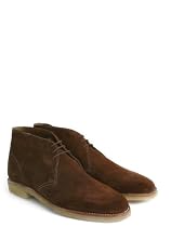 Grenson Oscar Mid Brown Suede Boots