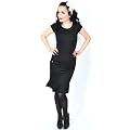 K�stenluder MILITARY Pin Up LORETTA Pencil Skirt ROCK - Schwarz