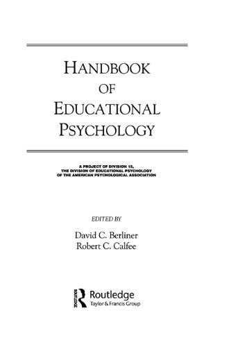 Handbook of Educational Psychology (Educational Psychology Handbook) On Sale