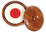 Kitchen & Housewares : Kent SB3 - Dark oak shaving bowl & soap