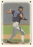 2007 UD Masterpieces # 48 Randy Johnson - Diamondbacks - MLB Trading Card - Baseball Card - Mint Condition - Shipped In Protective Display Case !