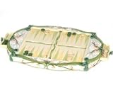 Flower Resin Backgammon Set - Backgammon Sets