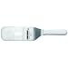 Victorinox 3-Inch by 6-Inch Head Round Corner Grill Turner, White Poly Handle